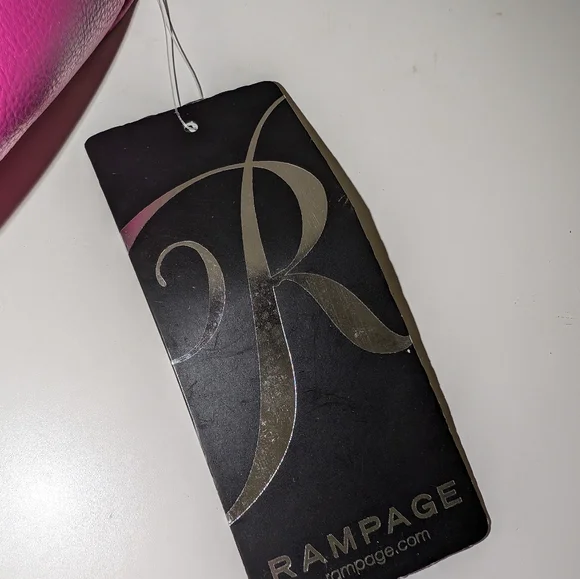 Rampage Faux Leather Pink Purse ... NWT - Picture 12 of 12